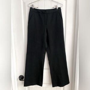 St. John Sport Black Wide Leg Dress Pants Size 4